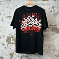 Amiri Chicago Flagship Bones T-shirt Black Sz S