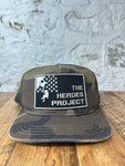 Chrome Hearts Camo Heroes Project Hat