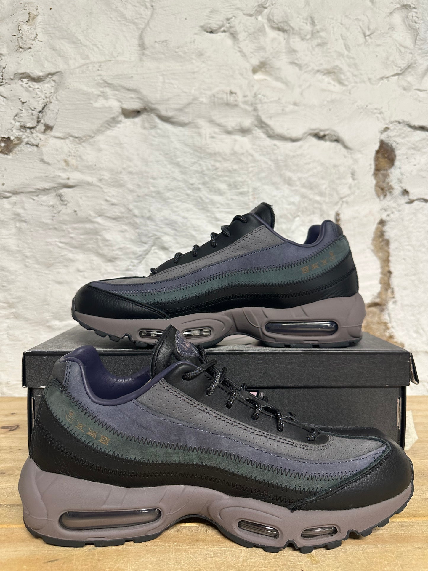 Nike Air Max 95 A Ma Maniere Black Violet Ore Sz 9.5
