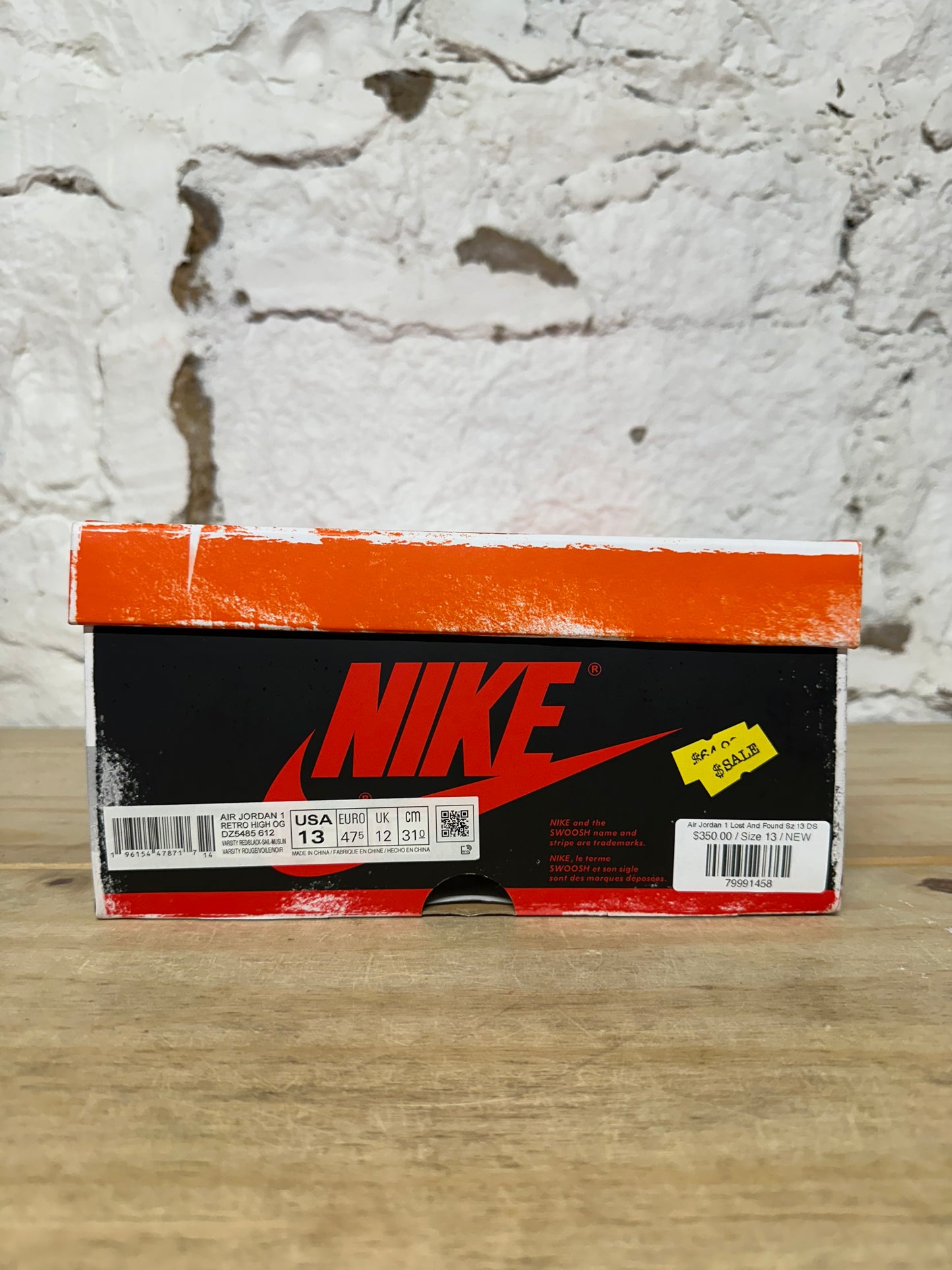 Air Jordan 1 High Chicago Lost And Found Sz 13 DS