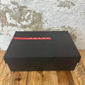 Prada Americas Cup Teal Patent Cream White Sneaker Sz 8.5