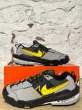 Nike Zegamadome Sacai Silver Yellow Sz 12
