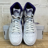 Air Jordan 1 High Purple Metallic Sz 5.5(7W)