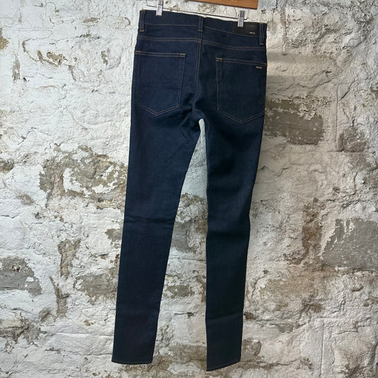 Amiri Plain Dark Blue Denim Jeans Sz 31