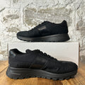 Prada Prax Triple Black Canvas Sneaker Sz 6