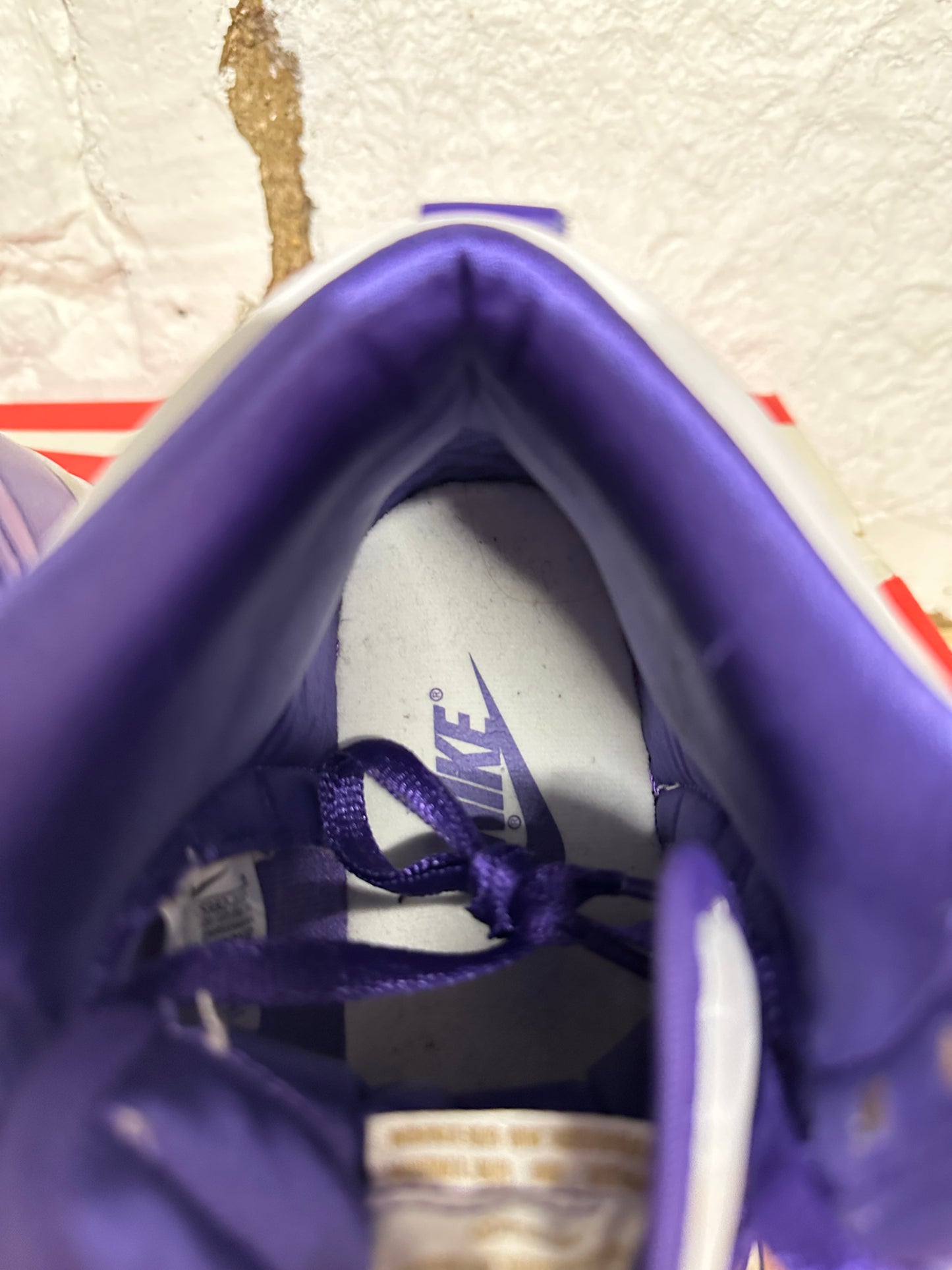 Nike Dunk High Varsity Purple Sz 7 (8.5W)