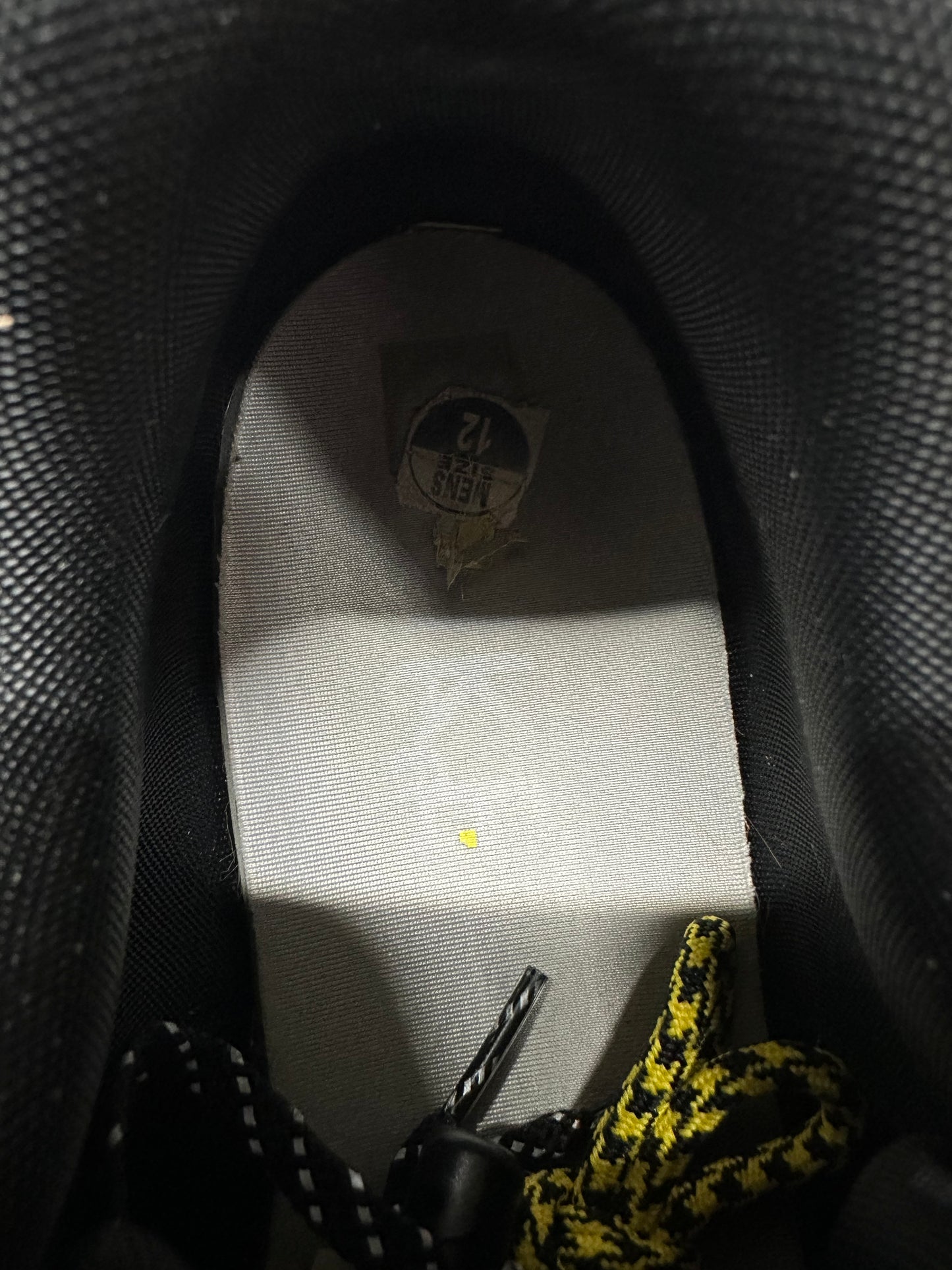 Nike Zegamadome Sacai Silver Yellow Sz 12