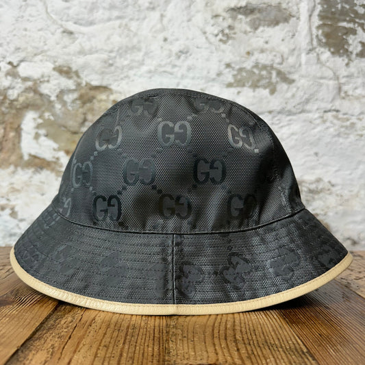 Gucci Graphite Grey Bucket Hat Sz M
