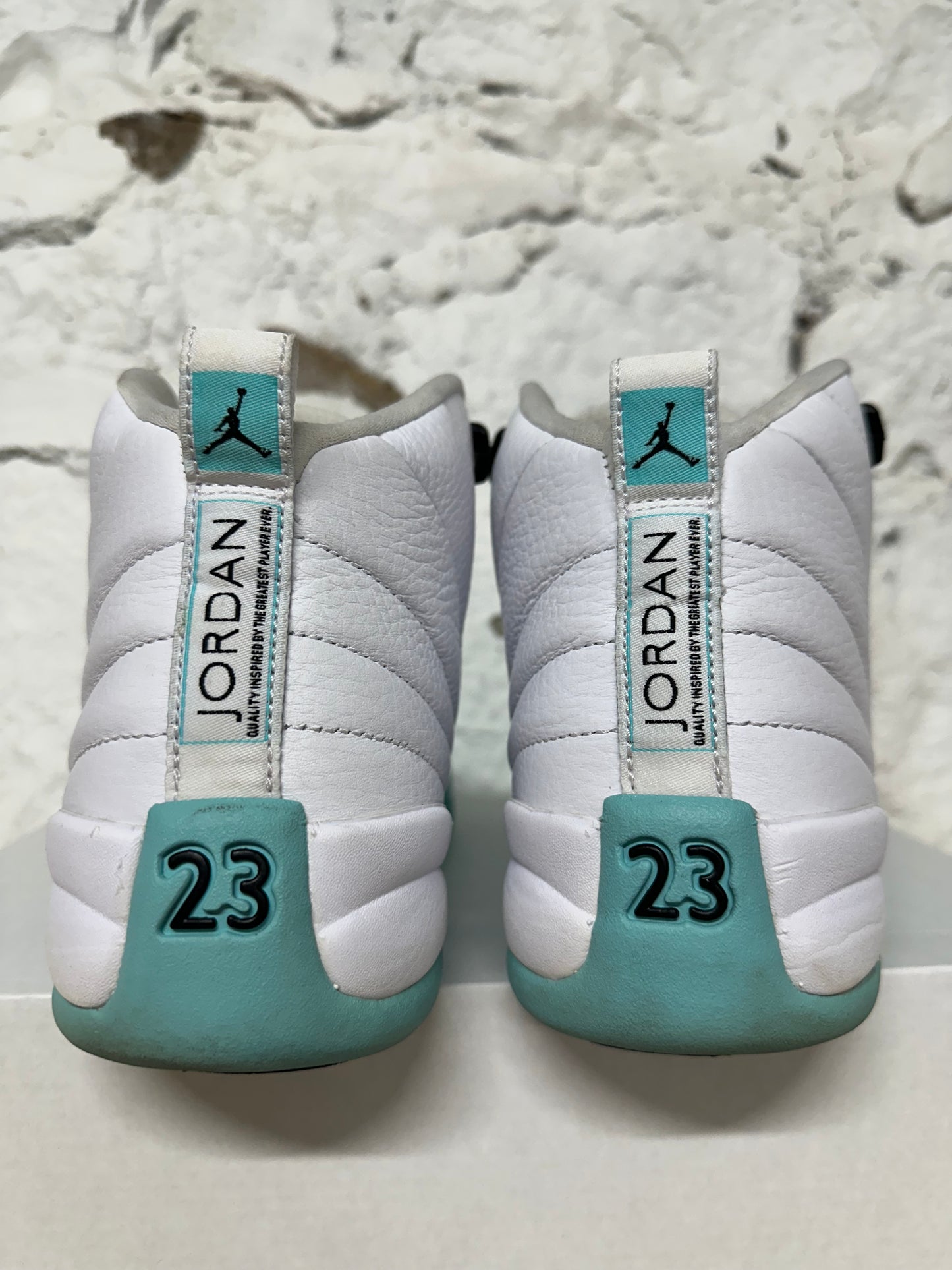 Air Jordan 12 Light Aqua Sz 8.5Y