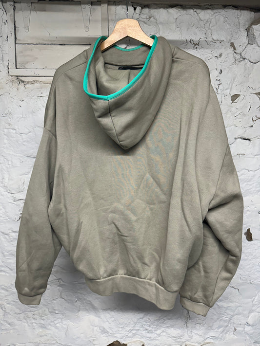 FOG Essentials Green Hood Sage Hoodie Sz S