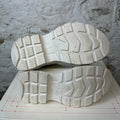 Alexander Mcqueen Silver Spell White Tread Boot High Sz 5.5 (37.5)