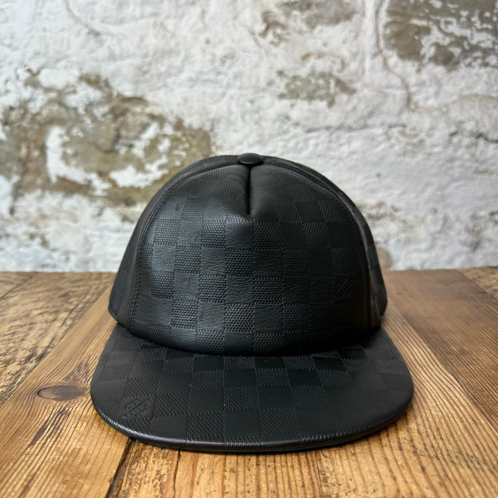 Louis Vuitton Damier Infini Leather Hat