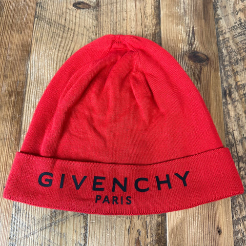 Givenchy Black Spell Red Beanie