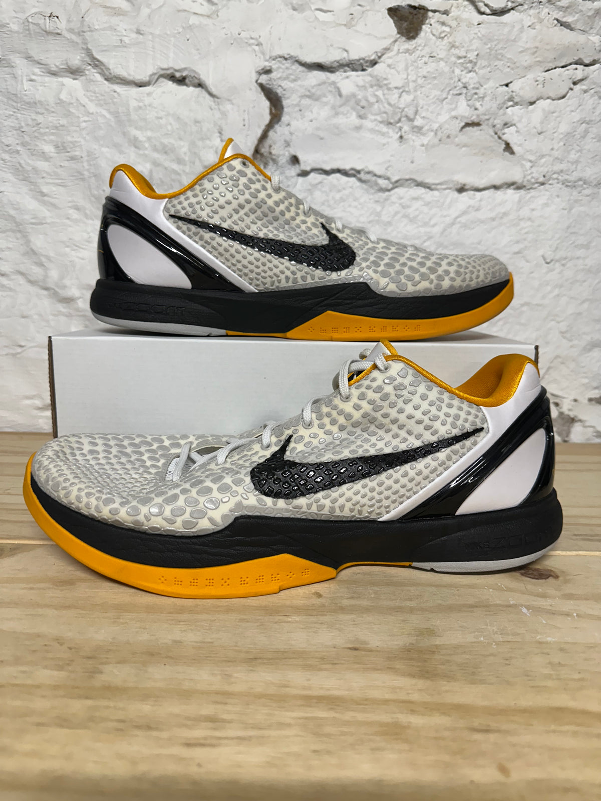 Nike Kobe 6 Protro White Del Sol Sz 15 – The Gallery Online display picture 3
