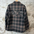 Supreme True Religion Flannel Jacket Black Sz M DS