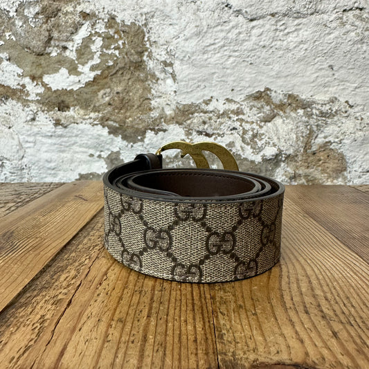 Gucci Tan Monogram Belt Sz (90/36)