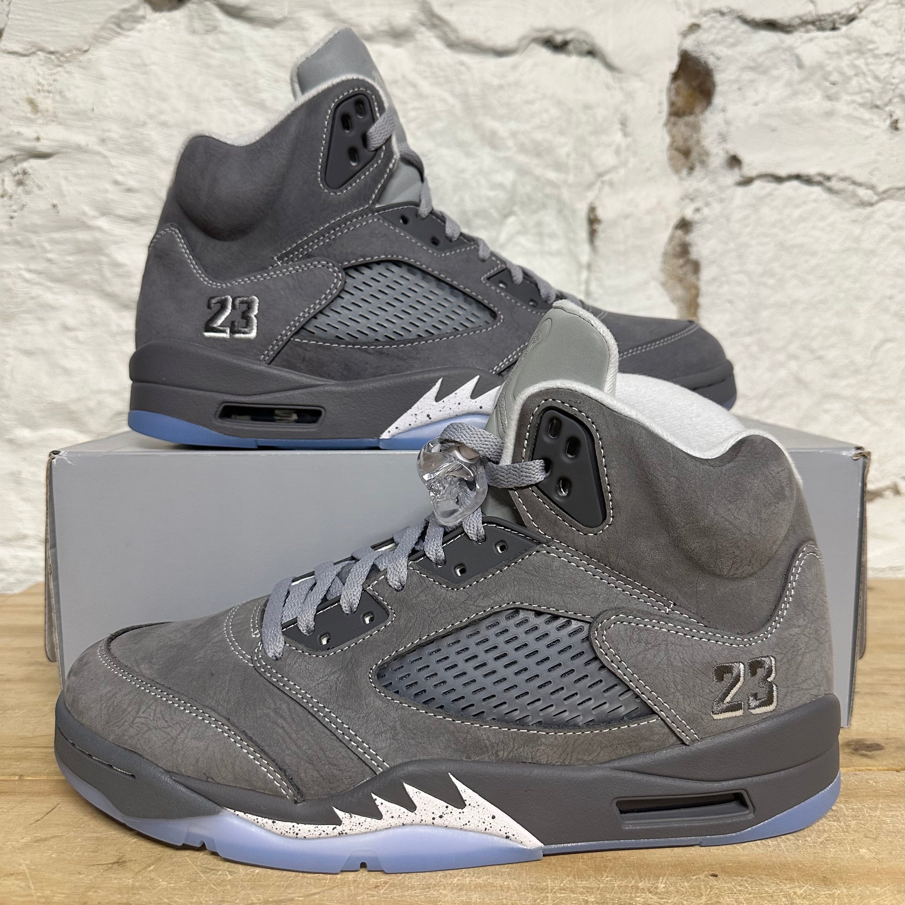 Air Jordan 5 Wolf Grey Sz 10 DS