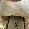 Dior B23 High Cream Oblique Gray Sneaker Sz 8 (41) No Box
