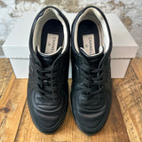 Chanel CC Leather Trainer Black Sz 6.5 (39.5) No Box