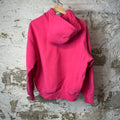 Supreme Red Box Logo Hoodie Pink Sz S