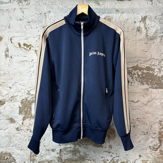 Palm Angels Navy Track Jacket Sz M