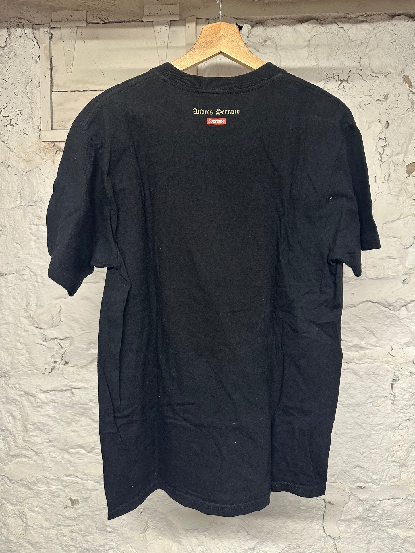 Supreme Andres Serrano T-shirt Black Sz M