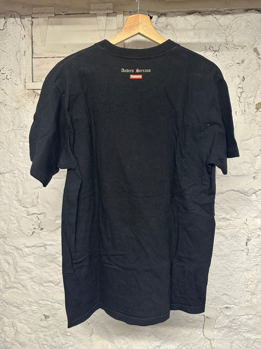Supreme Andres Serrano T-shirt Black Sz M