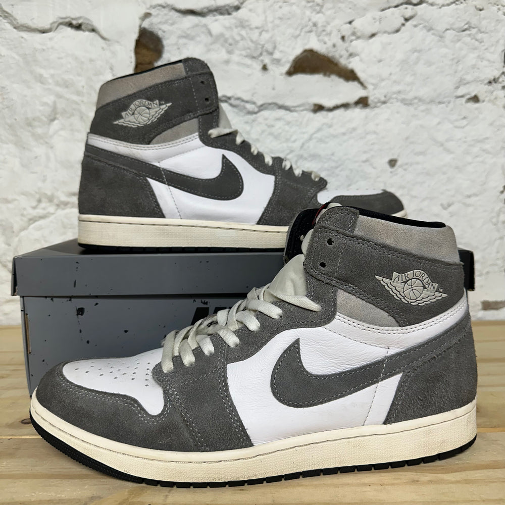 Air Jordan 1 High Washed Black Sz 12