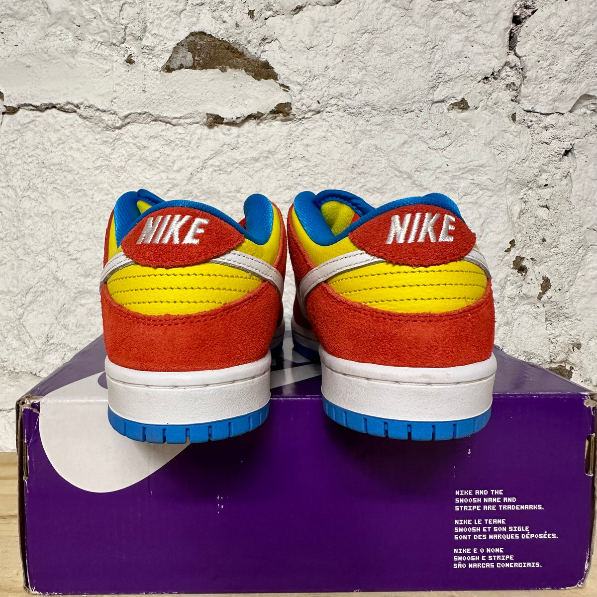 Nike SB Dunk Low Bart Simpson Sz 5.5