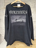 Kanye West Vultures Portrait Black L/S T-Shirt Sz 3