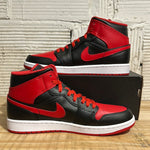 Air Jordan 1 Mid Alternate Bred Sz 10 DS