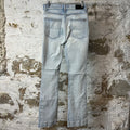 Amiri Plain Light Blue Flare Denim Jeans Sz 28