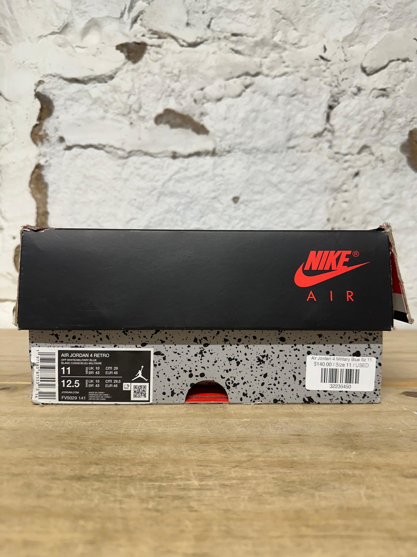 Air Jordan 4 Military Blue Sz 11