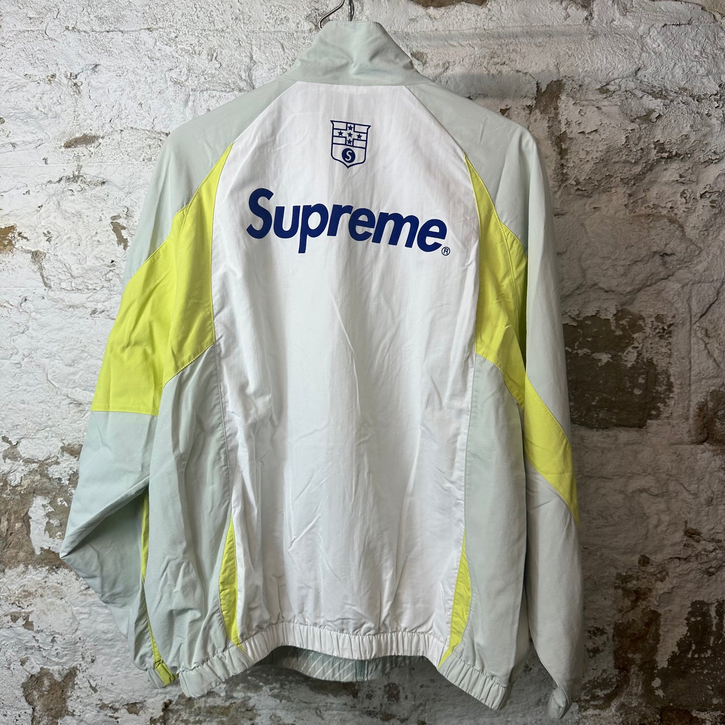 Supreme S Logo Light Mint Track Jacket Sz M