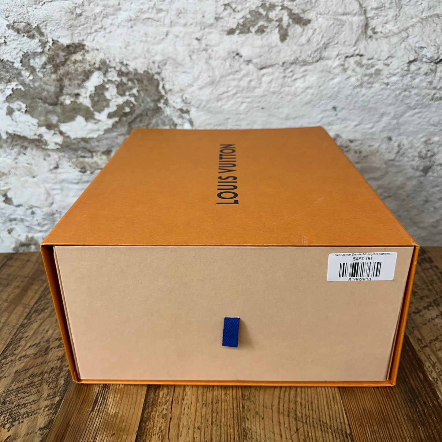 Louis Vuitton Damier Monogram Runaway Sneaker Sz 13.5 (12LV)