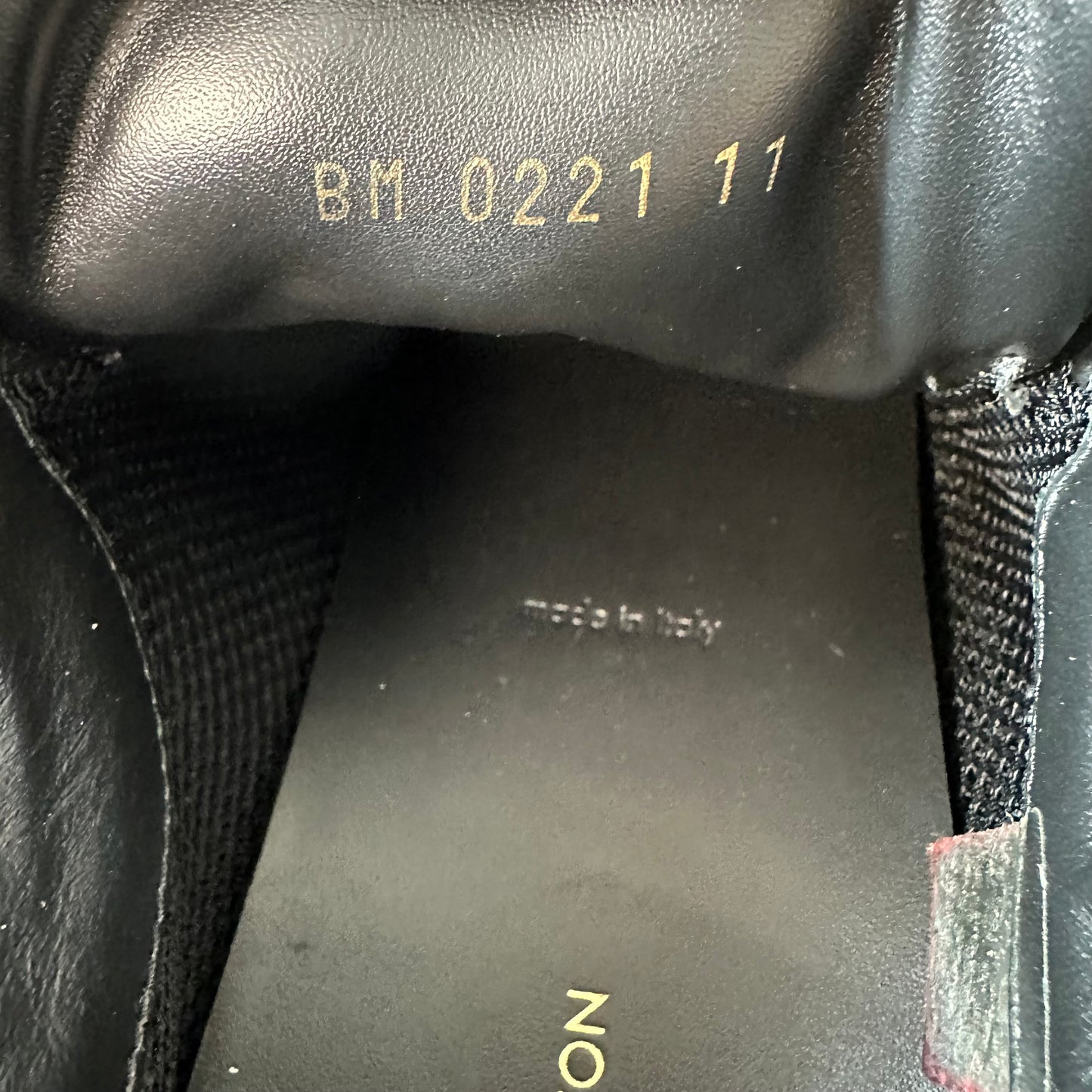 Louis Vuitton Black White Grey Monogram Runaway Sneaker Sz 12.5 (11LV)