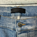 Amiri Old English Spell Blue Denim Jeans Sz 34