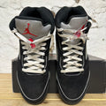 Air Jordan 5 Black Metallic Reimagined Sz 9.5