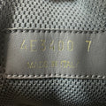 Prada Americas Cup Dark Blue Patent Grey White Sneaker Sz 7