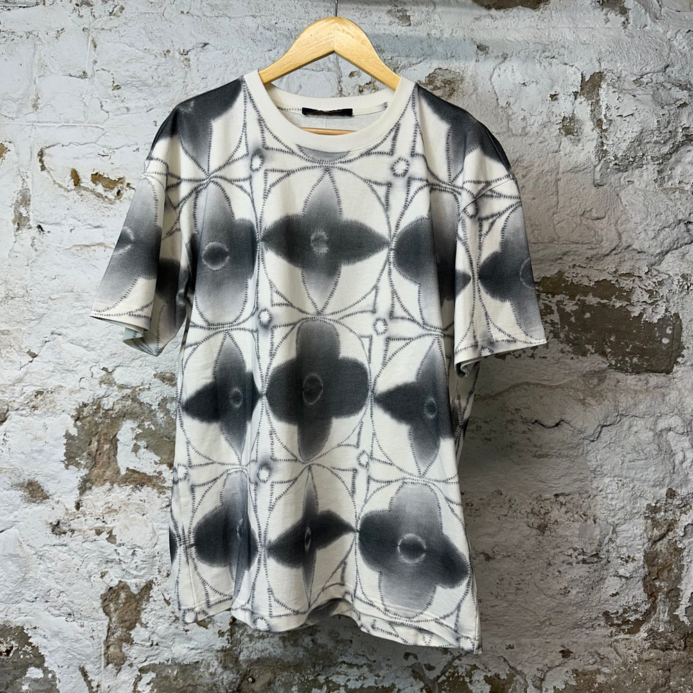 Louis Vuitton Shibori Monogram T-shirt White Sz L