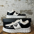 Prada Black White Platform Sneaker Sz 10