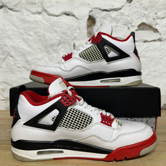 Air Jordan 4 Fire Red Sz 10