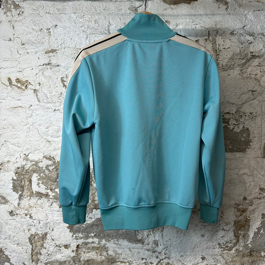 Palm Angels Aqua Blue Track Jacket Sz M