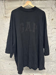 Yeezy Gap Dove Black T-Shirt Sz L