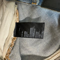 Amiri MX1 Red Suede Blue Denim Jeans Sz 32