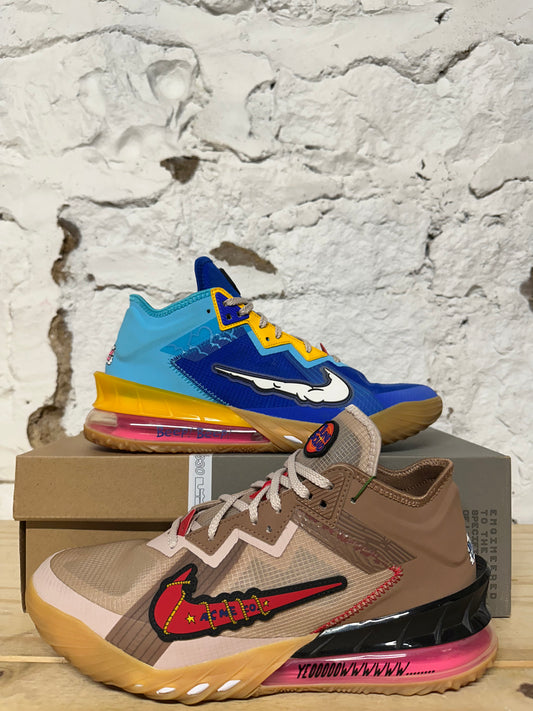 Nike Lebron 18 Low Space Jam Wile E Vs Roadrunner Sz 11