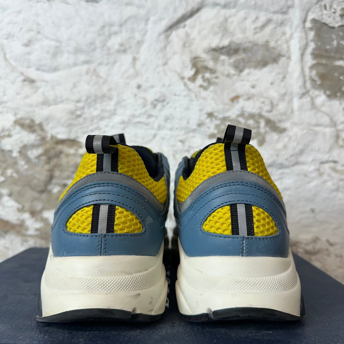 Dior B22 Blue Yellow White Sneaker Sz 8 (41)