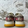 Gucci Ultrapace Pink Yellow Grey Sneaker Sz 5 (37)
