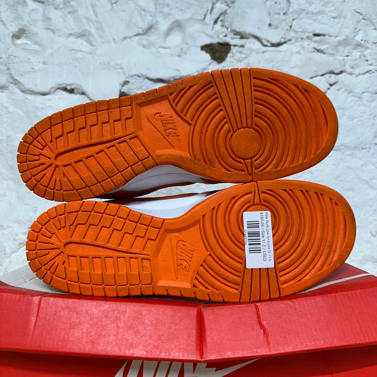 Nike Dunk Low Syracuse Sz 11.5