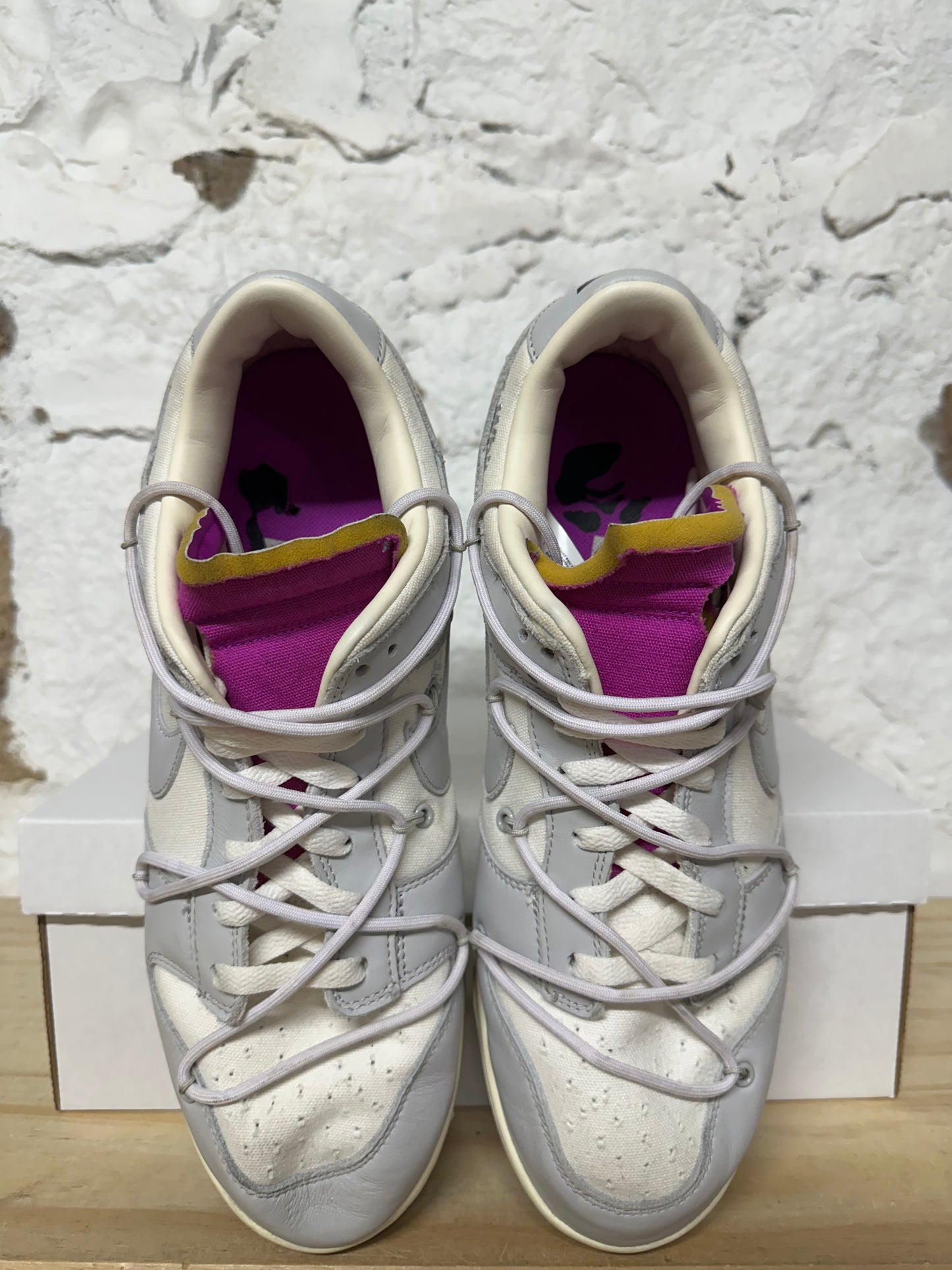 Nike Dunk Low Off White Lot 3 Sz 13